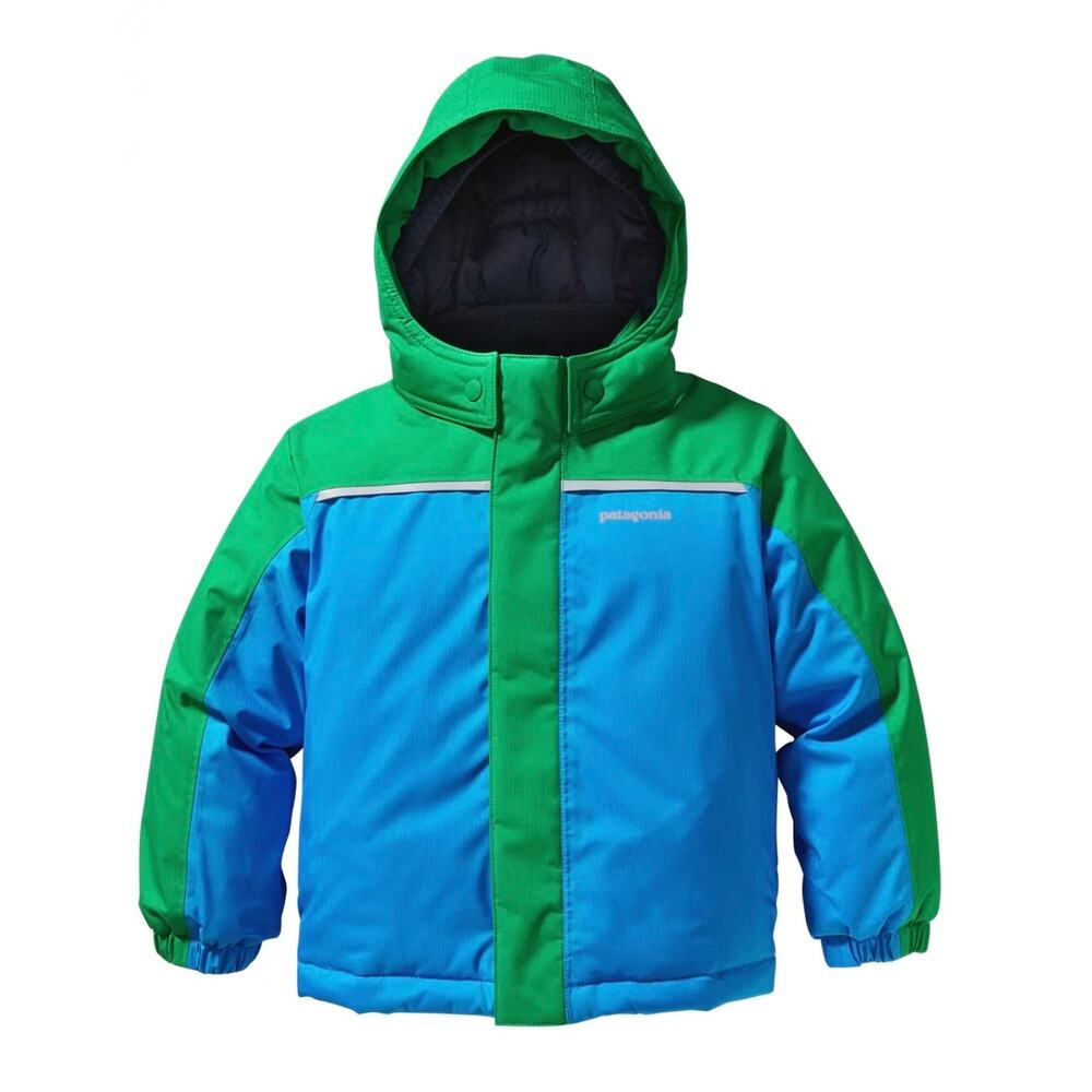 Patagonia Boys Toddler 2T Snow Pile H2NO Insulated Removable Hood Ski Jacket